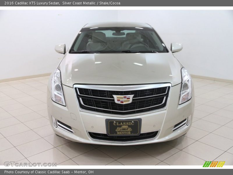 Silver Coast Metallic / Shale/Cocoa 2016 Cadillac XTS Luxury Sedan