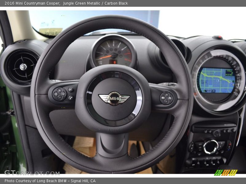 Jungle Green Metallic / Carbon Black 2016 Mini Countryman Cooper