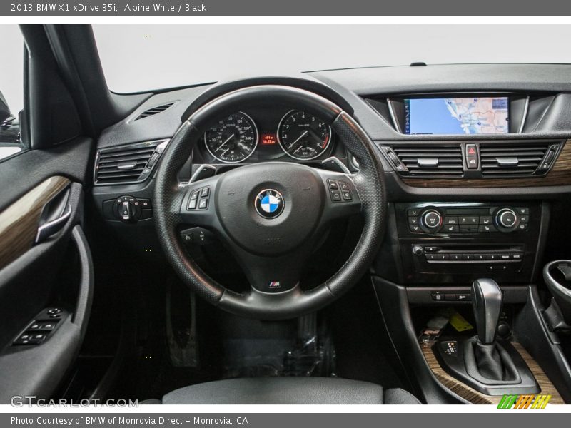 Alpine White / Black 2013 BMW X1 xDrive 35i