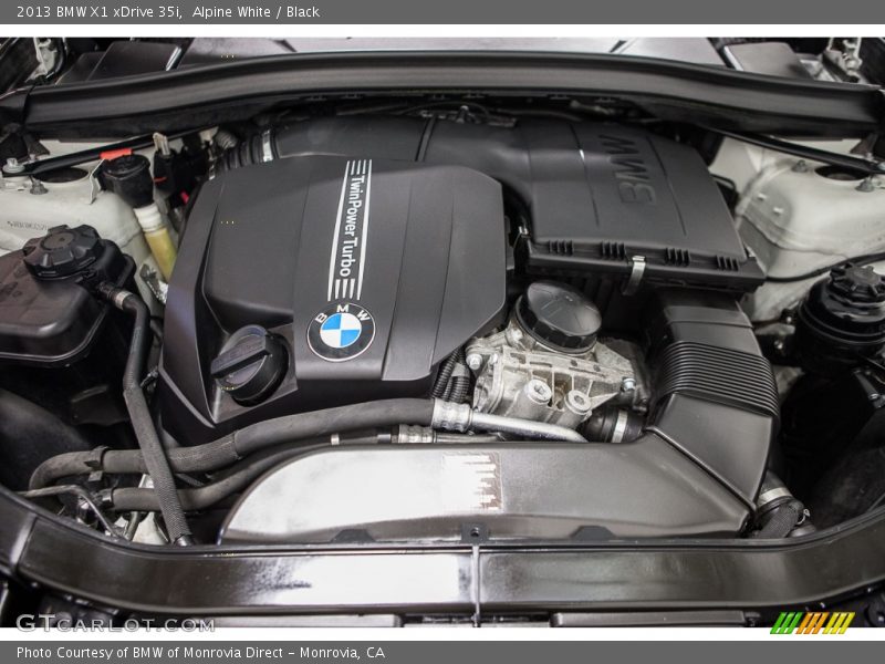 Alpine White / Black 2013 BMW X1 xDrive 35i