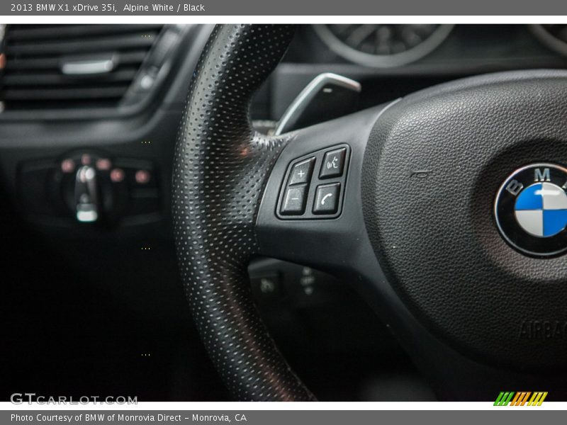 Alpine White / Black 2013 BMW X1 xDrive 35i