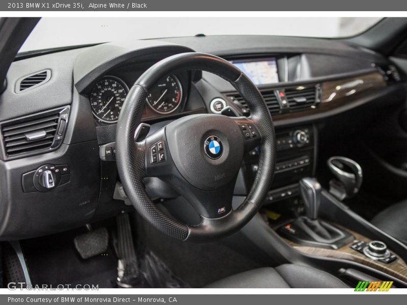 Alpine White / Black 2013 BMW X1 xDrive 35i