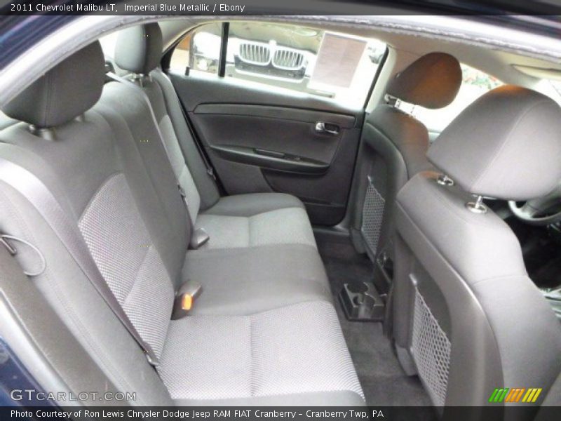 Imperial Blue Metallic / Ebony 2011 Chevrolet Malibu LT