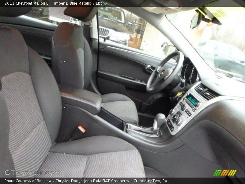 Imperial Blue Metallic / Ebony 2011 Chevrolet Malibu LT