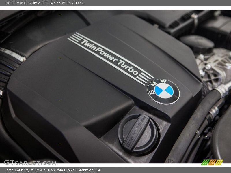 Alpine White / Black 2013 BMW X1 xDrive 35i