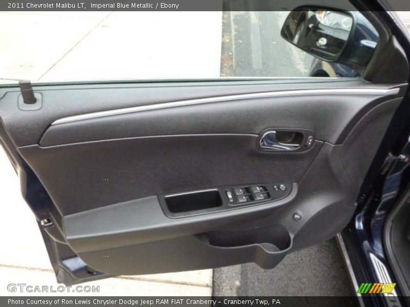 Imperial Blue Metallic / Ebony 2011 Chevrolet Malibu LT