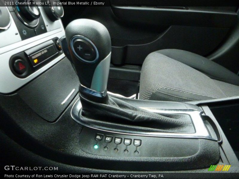 Imperial Blue Metallic / Ebony 2011 Chevrolet Malibu LT