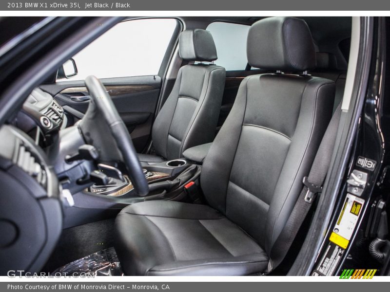 Jet Black / Black 2013 BMW X1 xDrive 35i