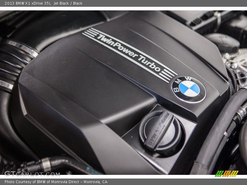 Jet Black / Black 2013 BMW X1 xDrive 35i