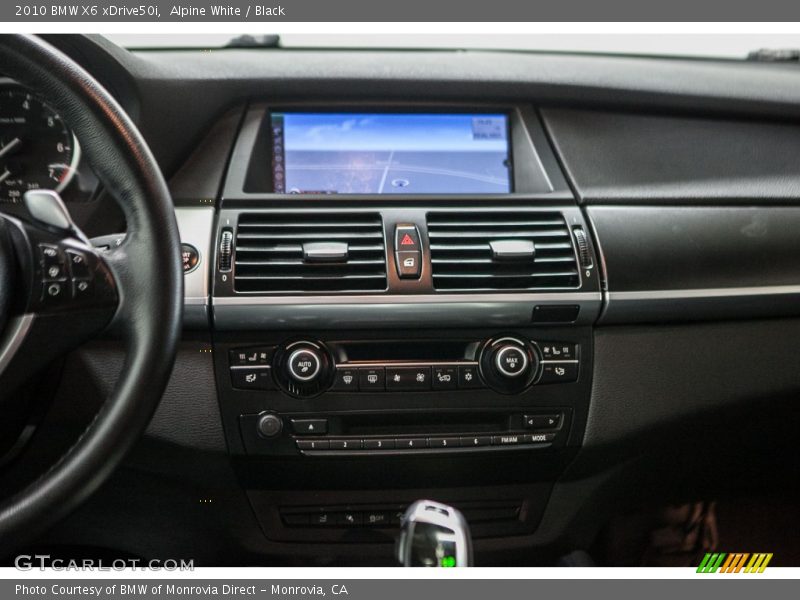 Alpine White / Black 2010 BMW X6 xDrive50i