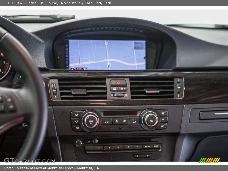 Alpine White / Coral Red/Black 2013 BMW 3 Series 335i Coupe