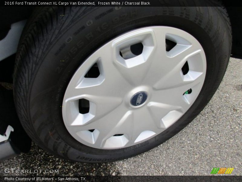 Frozen White / Charcoal Black 2016 Ford Transit Connect XL Cargo Van Extended