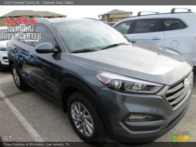 Coliseum Grey / Black 2016 Hyundai Tucson SE