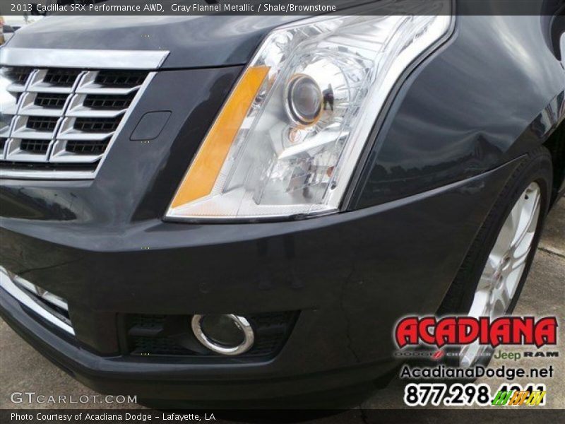 Gray Flannel Metallic / Shale/Brownstone 2013 Cadillac SRX Performance AWD