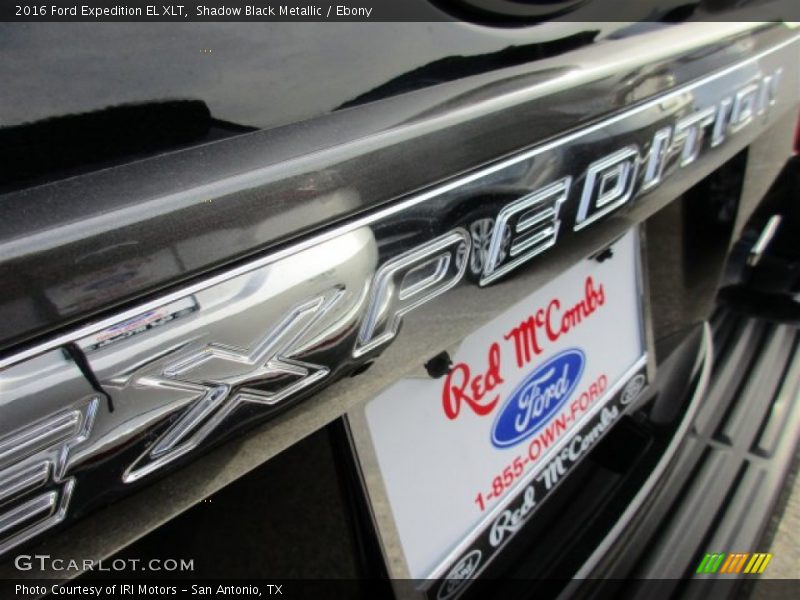 Shadow Black Metallic / Ebony 2016 Ford Expedition EL XLT