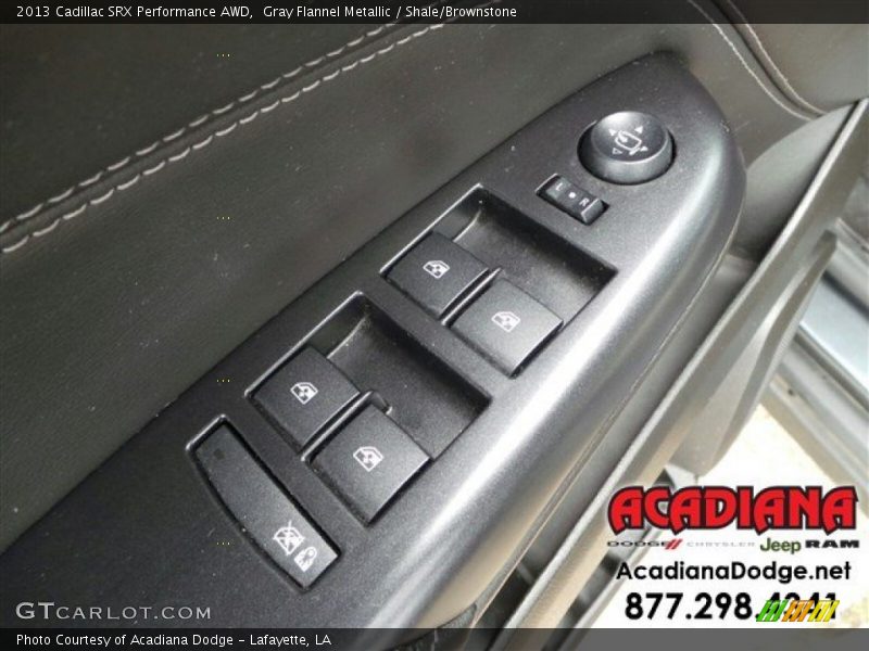 Gray Flannel Metallic / Shale/Brownstone 2013 Cadillac SRX Performance AWD