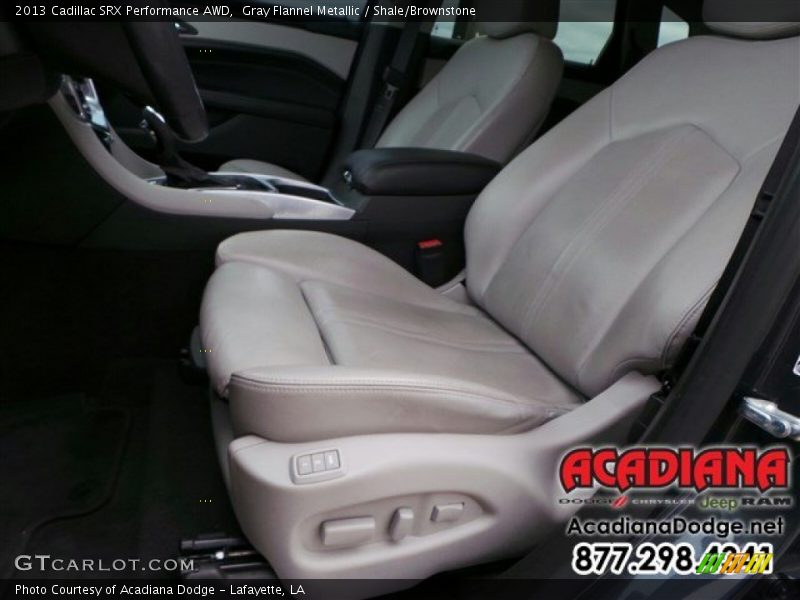 Gray Flannel Metallic / Shale/Brownstone 2013 Cadillac SRX Performance AWD