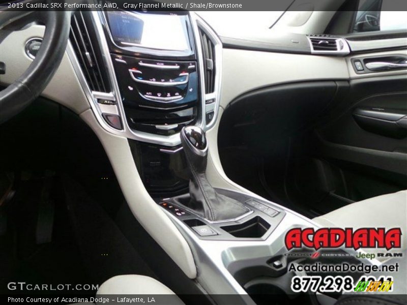 Gray Flannel Metallic / Shale/Brownstone 2013 Cadillac SRX Performance AWD