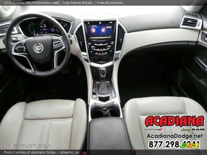 Gray Flannel Metallic / Shale/Brownstone 2013 Cadillac SRX Performance AWD