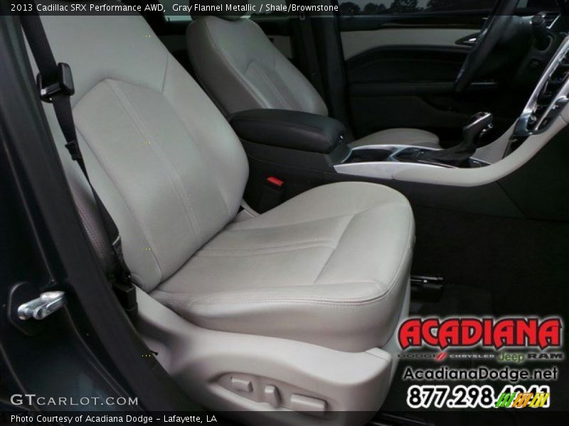 Gray Flannel Metallic / Shale/Brownstone 2013 Cadillac SRX Performance AWD