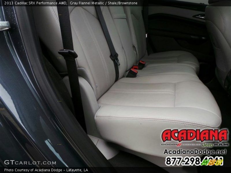 Gray Flannel Metallic / Shale/Brownstone 2013 Cadillac SRX Performance AWD