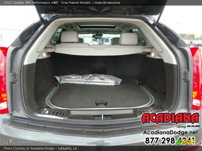 Gray Flannel Metallic / Shale/Brownstone 2013 Cadillac SRX Performance AWD