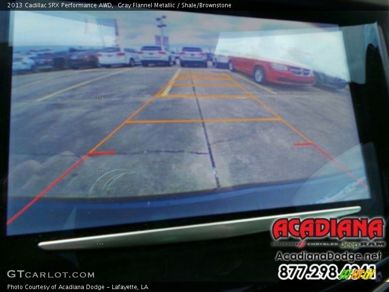 Gray Flannel Metallic / Shale/Brownstone 2013 Cadillac SRX Performance AWD