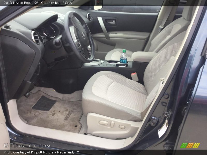Graphite Blue / Gray 2013 Nissan Rogue SV