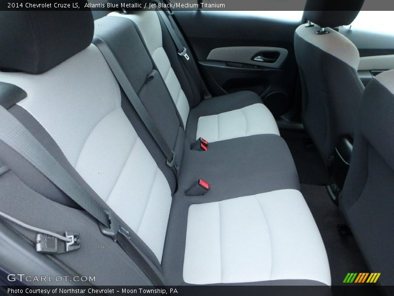 Atlantis Blue Metallic / Jet Black/Medium Titanium 2014 Chevrolet Cruze LS