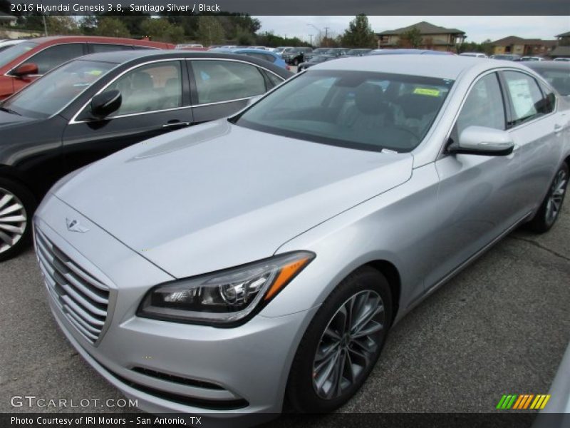 Front 3/4 View of 2016 Genesis 3.8