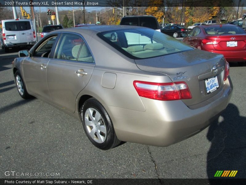 Desert Sand Mica / Bisque 2007 Toyota Camry XLE