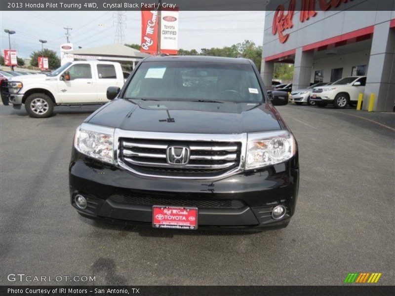 Crystal Black Pearl / Gray 2013 Honda Pilot Touring 4WD