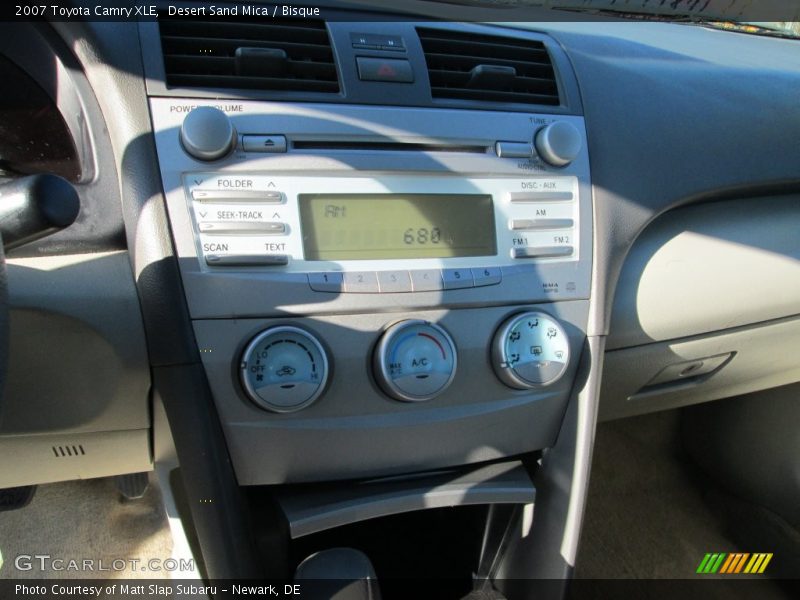 Desert Sand Mica / Bisque 2007 Toyota Camry XLE