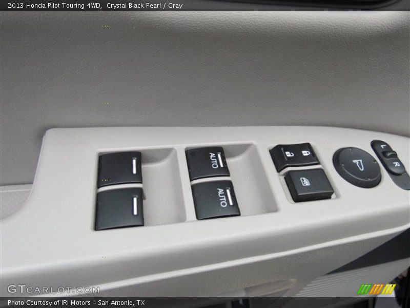 Crystal Black Pearl / Gray 2013 Honda Pilot Touring 4WD