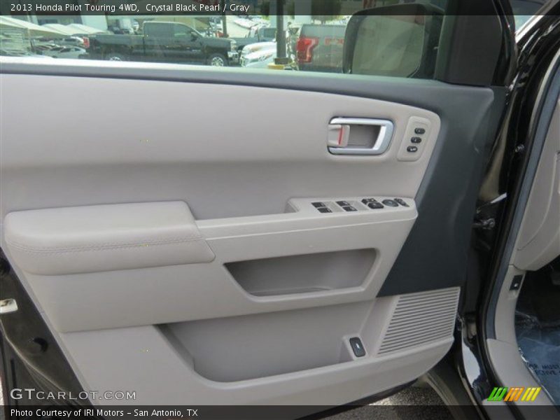 Crystal Black Pearl / Gray 2013 Honda Pilot Touring 4WD