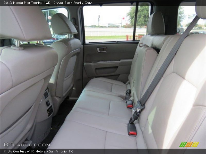 Crystal Black Pearl / Gray 2013 Honda Pilot Touring 4WD