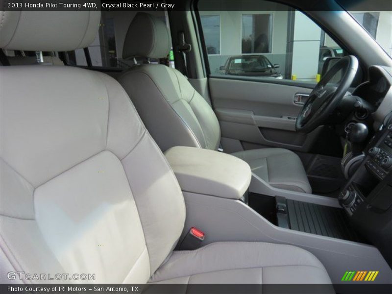 Crystal Black Pearl / Gray 2013 Honda Pilot Touring 4WD