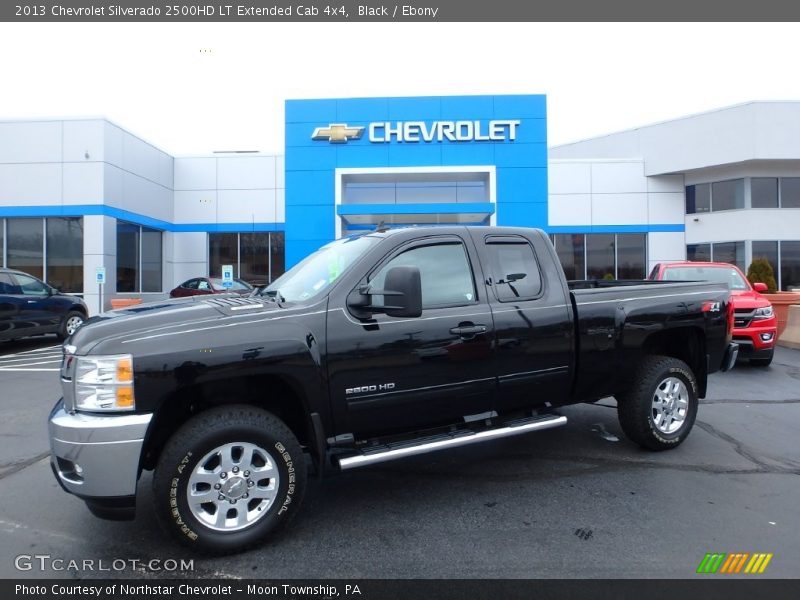 Black / Ebony 2013 Chevrolet Silverado 2500HD LT Extended Cab 4x4