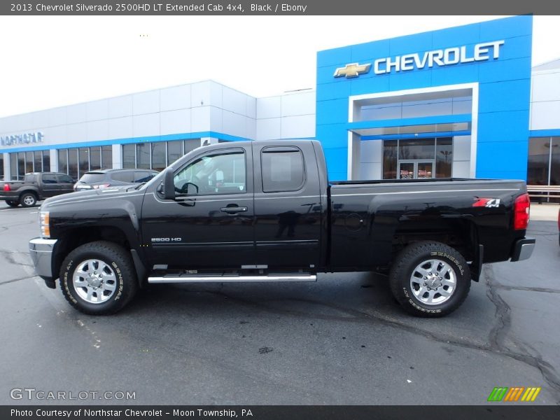 Black / Ebony 2013 Chevrolet Silverado 2500HD LT Extended Cab 4x4