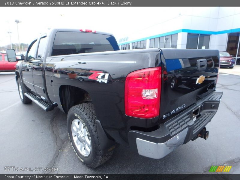 Black / Ebony 2013 Chevrolet Silverado 2500HD LT Extended Cab 4x4