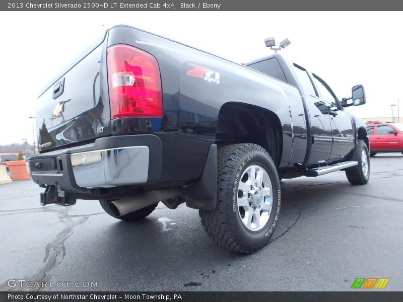 Black / Ebony 2013 Chevrolet Silverado 2500HD LT Extended Cab 4x4