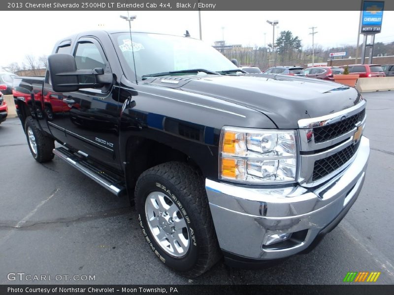 Black / Ebony 2013 Chevrolet Silverado 2500HD LT Extended Cab 4x4