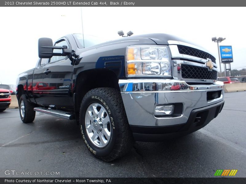 Black / Ebony 2013 Chevrolet Silverado 2500HD LT Extended Cab 4x4