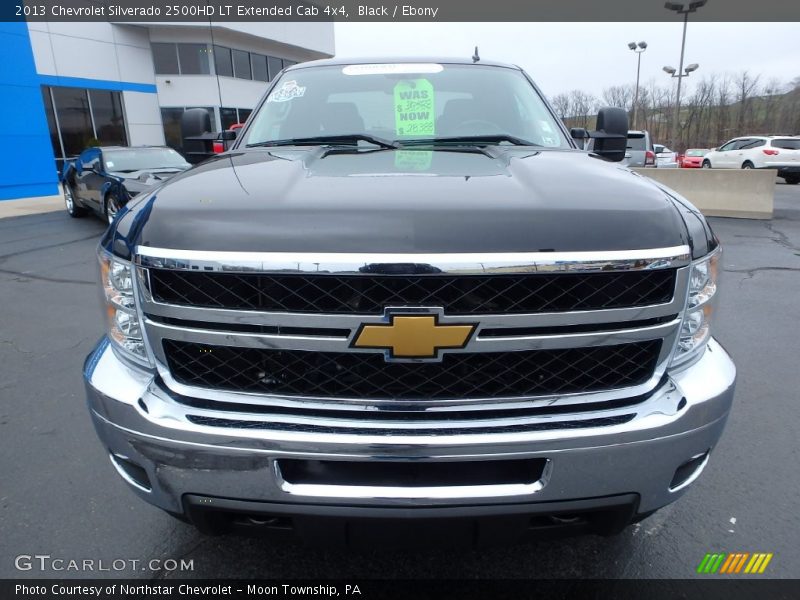 Black / Ebony 2013 Chevrolet Silverado 2500HD LT Extended Cab 4x4