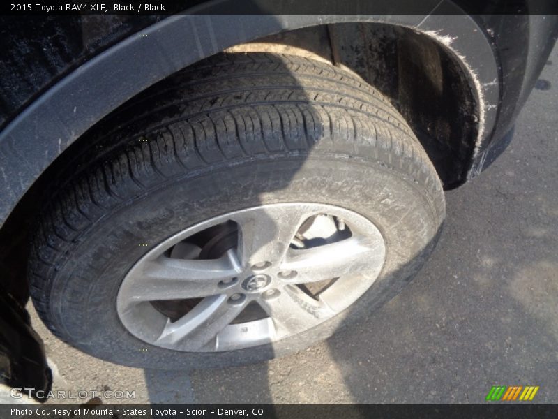 Black / Black 2015 Toyota RAV4 XLE
