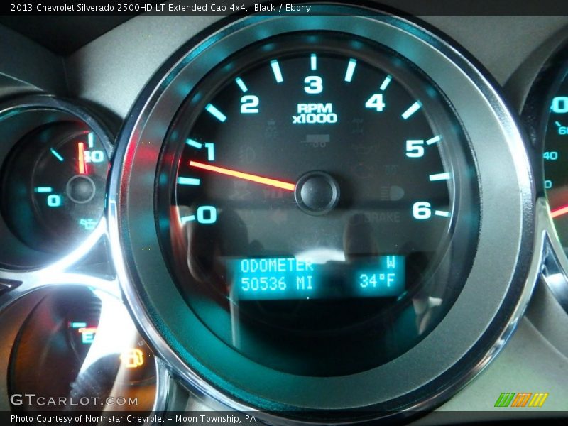 Black / Ebony 2013 Chevrolet Silverado 2500HD LT Extended Cab 4x4