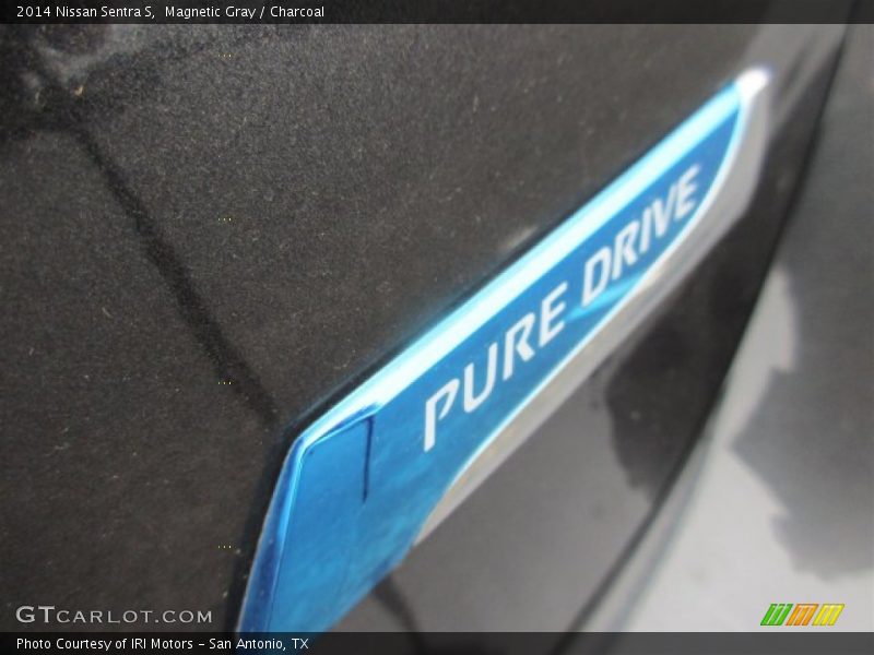 Magnetic Gray / Charcoal 2014 Nissan Sentra S