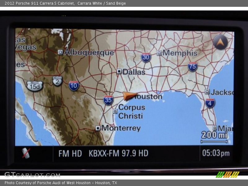 Carrara White / Sand Beige 2012 Porsche 911 Carrera S Cabriolet
