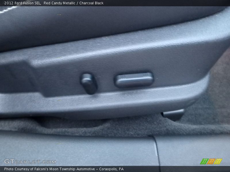 Red Candy Metallic / Charcoal Black 2012 Ford Fusion SEL