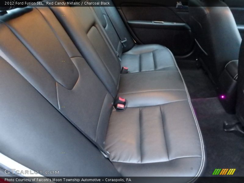 Red Candy Metallic / Charcoal Black 2012 Ford Fusion SEL